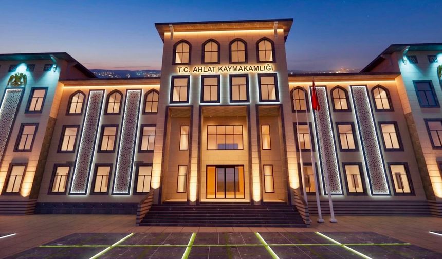 Ahlat’a Yeni Hükümet Konağı ve Kent Meydanı İçin İhale Süreci Başlatıldı