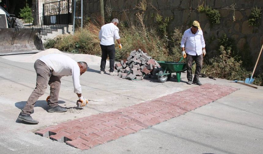 Bitlis’te 50 noktada hız kesici kasis çalışması yürütülüyor