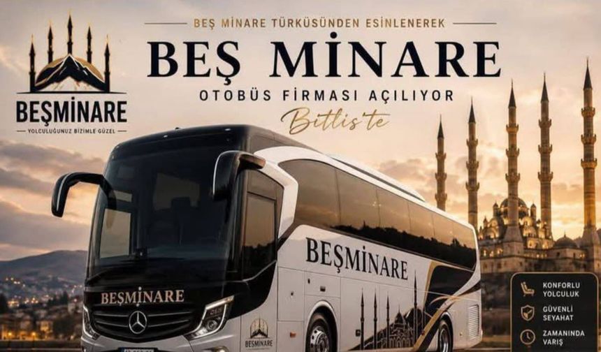 Bitlis’te Yeni Bir Otobüs Firması Kuruluyor