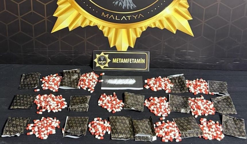 Malatya'da narkotik operasyonu: 8 şüpheli tutuklandı