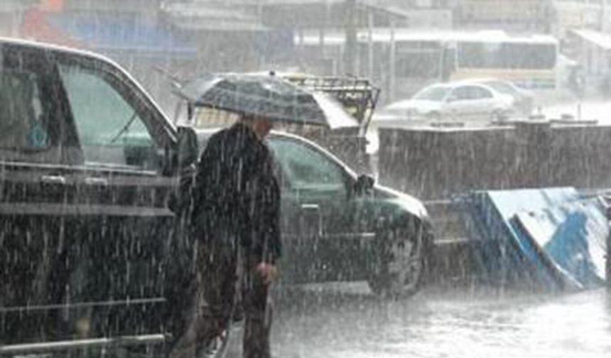 Meteoroloji illeri tek tek uyardı: Sağanak ve kuvvetli yağış geliyor
