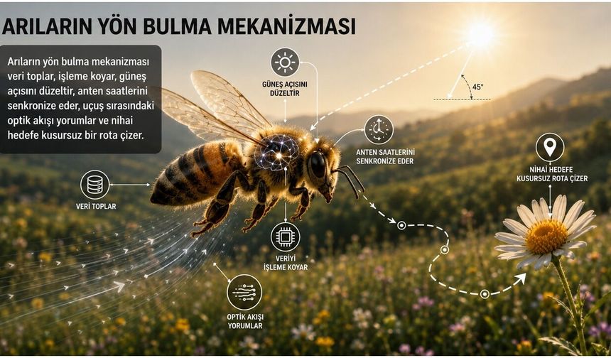 Bal arılarının akıl almaz şekilde istişare ile yer tespiti!