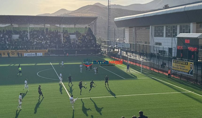 Bitlis Spor'dan ikinci yarıda gol şov: Kırşehir FSK’yı 3-1 yendi