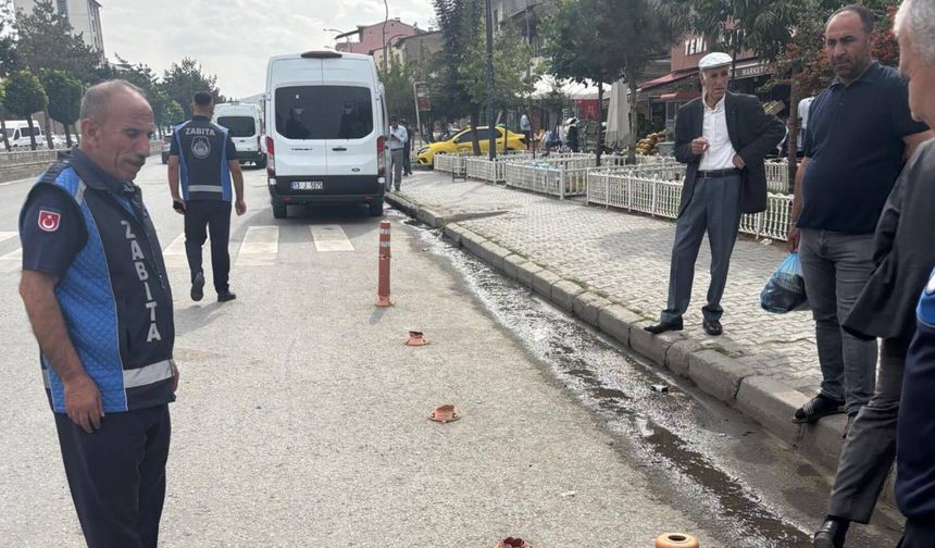 Güroymak’ta kasten kırılan dubalar için suç duyurusunda bulunuldu