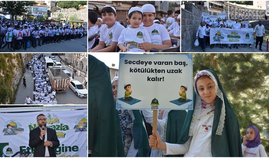 Evliyalar diyarı Bitlis’te "Hayat Namazla Güzeldir" etkinliği göz kamaştırdı