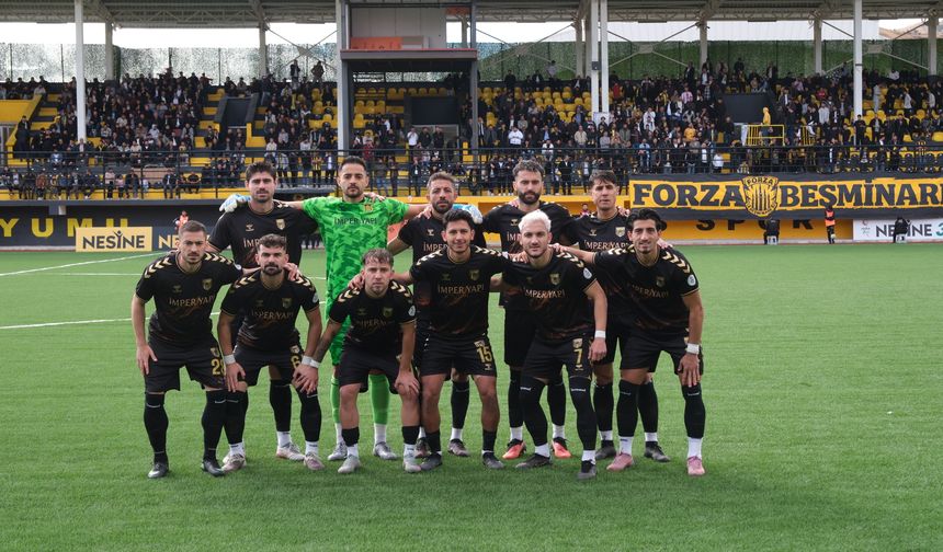 Bitlis Spor’dan taraftarını sevindiren ilk yarı
