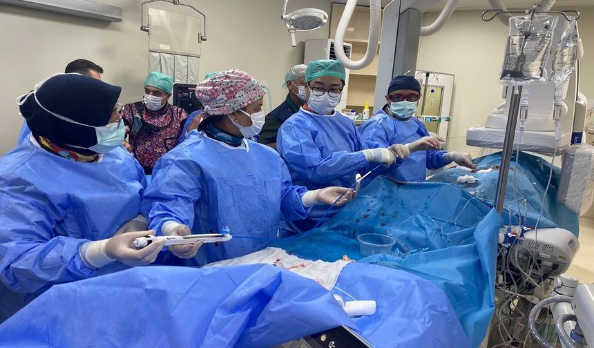 Türkiye'de Bir İlk! 3 Çocuğa Ameliyatsız Kalp Kapağı Takıldı