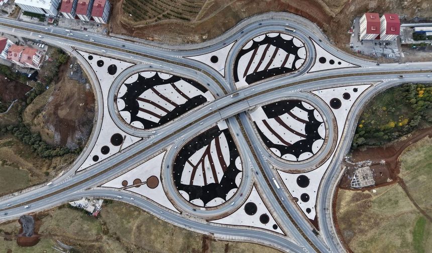 Bitlis’te Kelebeği Andıran Yonca Kavşağı Hayran Bıraktı