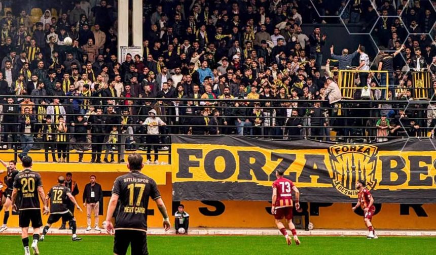 Bitlis Spor ilk yarıyı geride kapattı
