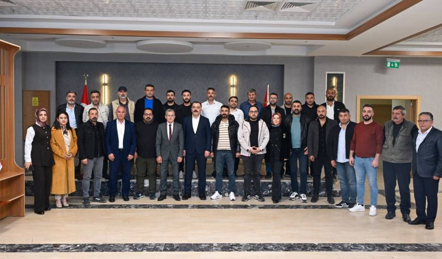Bitlis İl Emniyet Müdürü Ataman Basın Mensuplarıyla Bir Araya Geldi