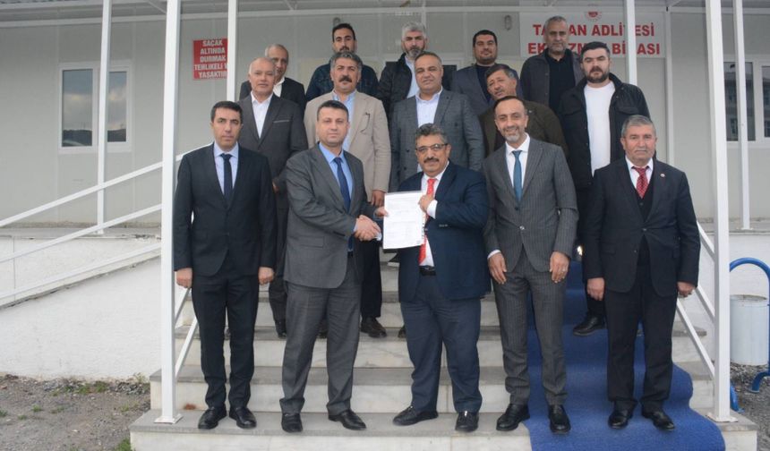 TATSO Başkanı Bilal Adabağ Mazbatasını Aldı