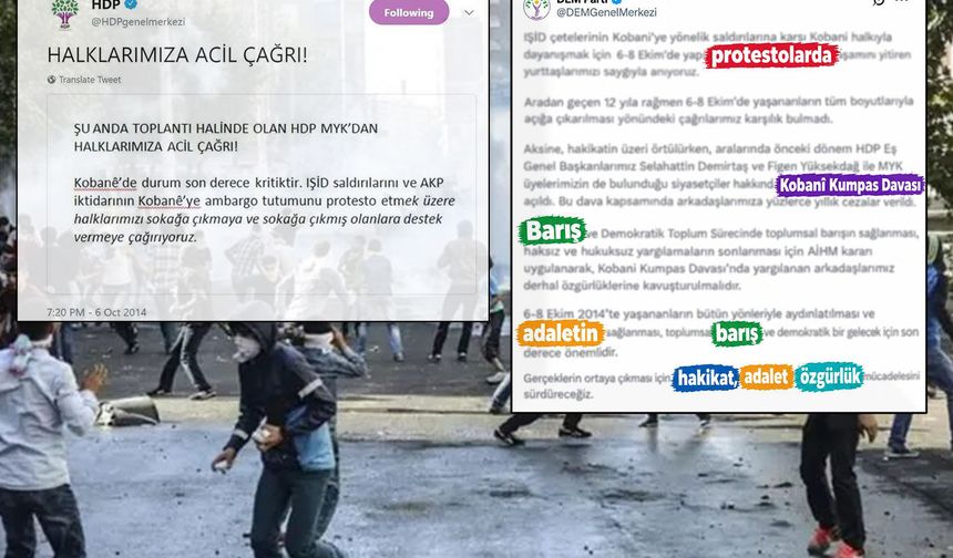 Hâlâ özeleştiri vermediler!.. DEM'den tepki çeken açıklama