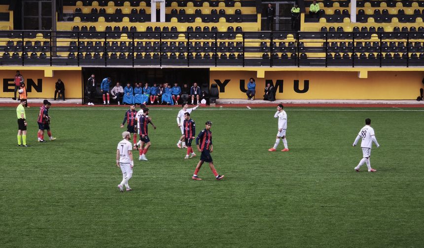 Sağanak altında Bitlis Spor’dan ilk yarıda gol!