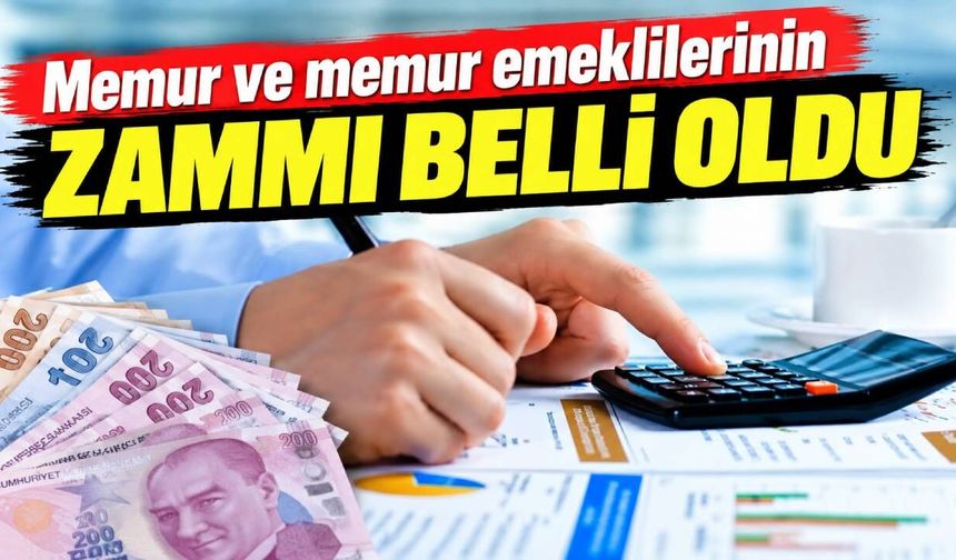 Memur ve memur emeklilerinin zammı belli oldu